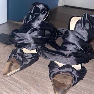Black heels size 36